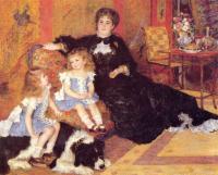 Renoir, Pierre Auguste - Madame Georges Charpentier and her Children, Georgette and Paul